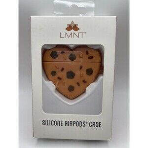 LMNT Heart Shaped Cookie Silicone AirPod Case New